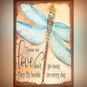 Rememberance Metal Plaque